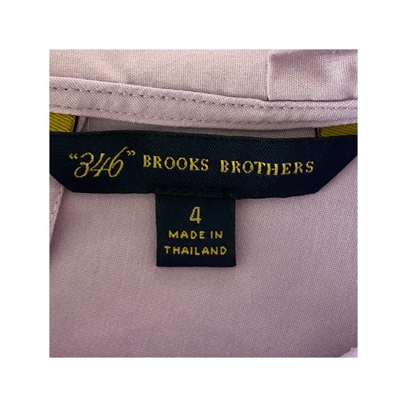 Brooks Brothers “346” Sleeveless Ruffle Collar Top - Picture 11 of 12